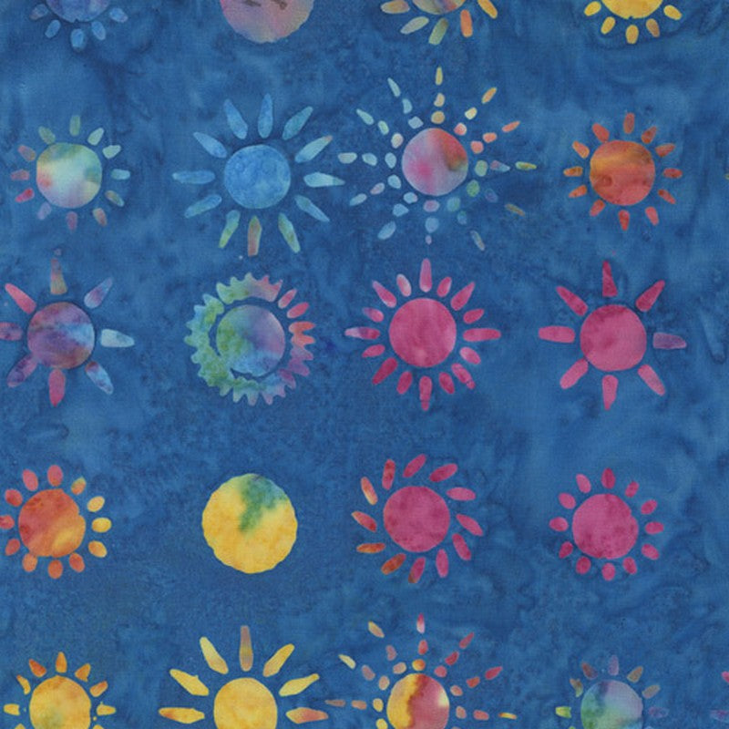 Beachy Batiks - 4362-25 in Ocean - Moda