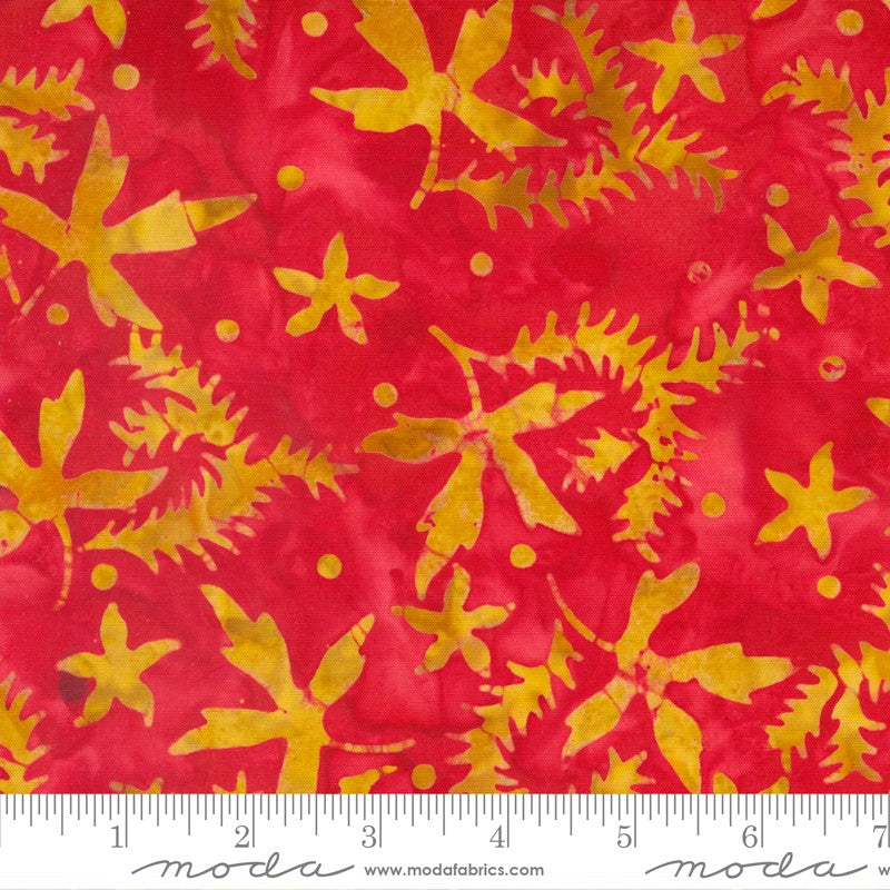 Chroma Batiks - 4366-14 in Cherry - Moda - Dinkydoo Fabrics