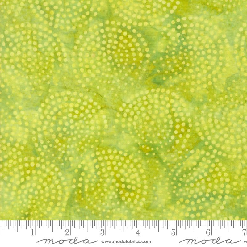 Echo Batiks - 4369-23 in Lime Swirl - Moda