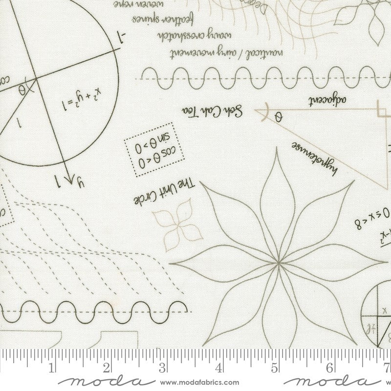 Tranquility - Trig Calc in Off White - Sariditty - Moda (Pre-order: Dec 2026)
