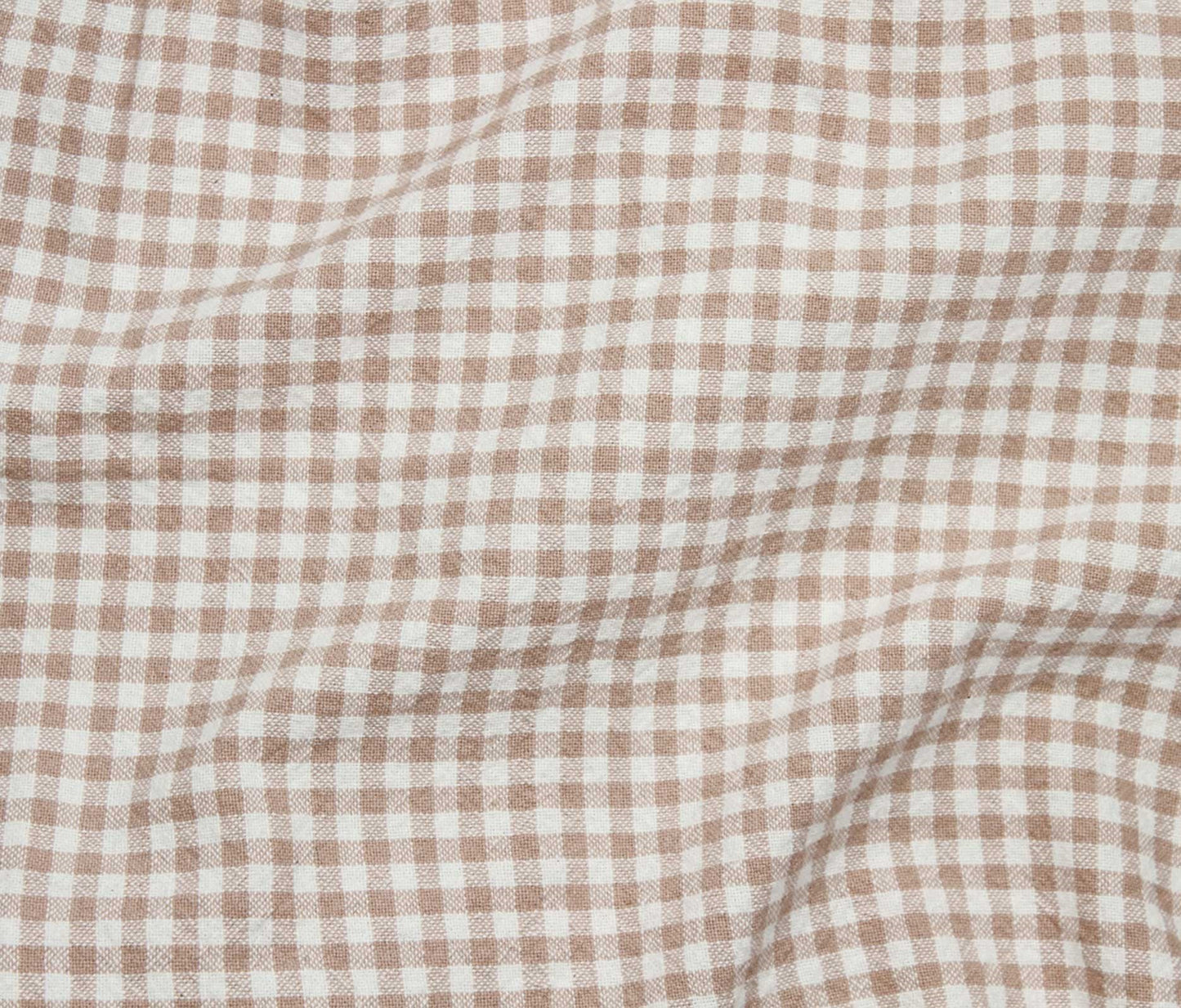 Organic Gingham (55") - Dusty Pink - Telio