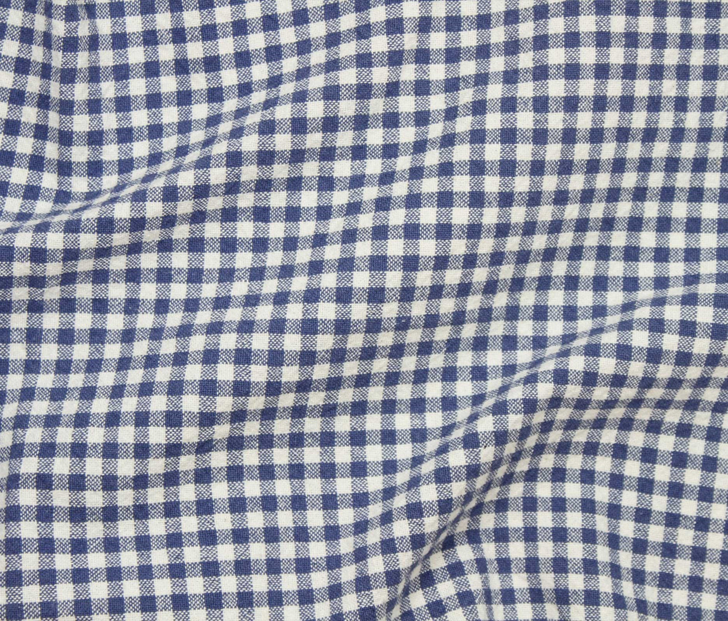 Organic (100% Cotton) Gingham (55") - Denim - Telio