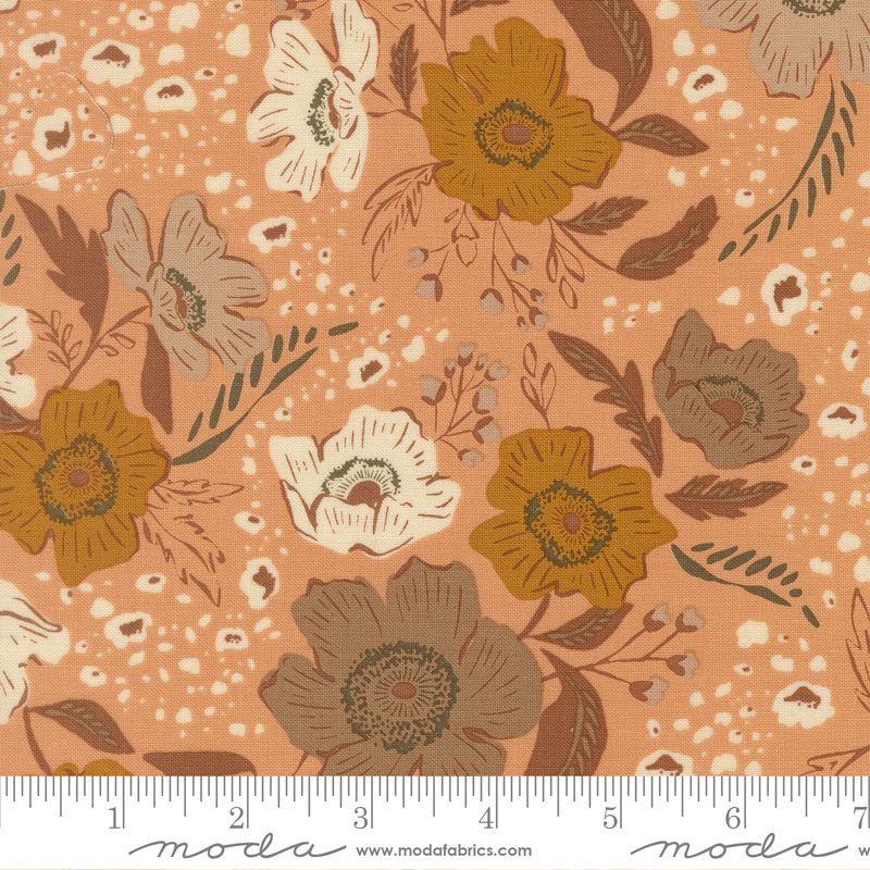 Wellspring - Flora in Seashell - Fancy That Design House - Moda (Pre-order: Sept 2026)