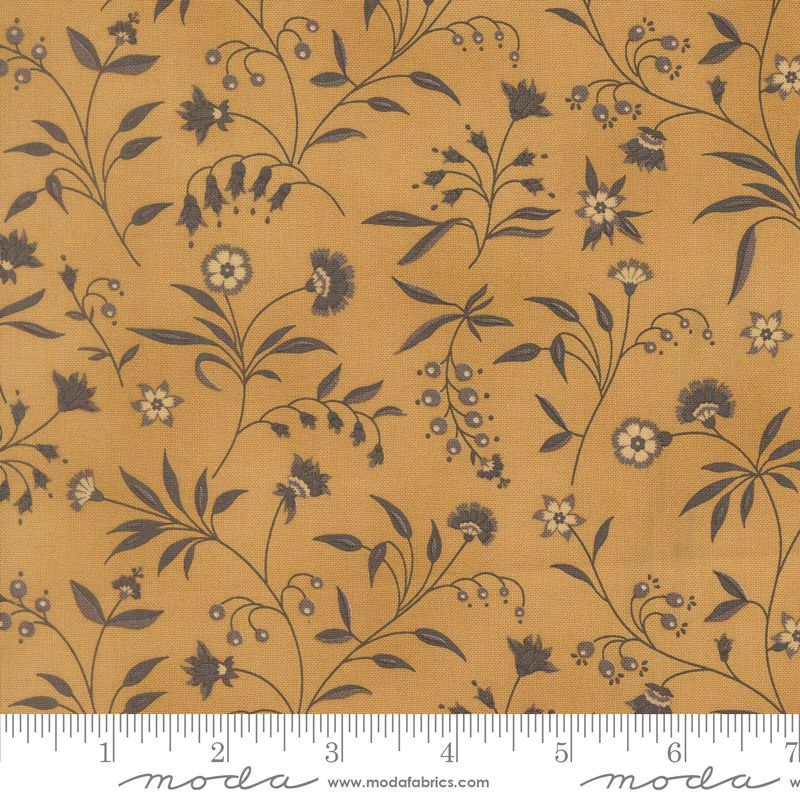 Magnolia - Meander in Golden - Howard Marcus - Moda (Pre-order: Nov 2026)