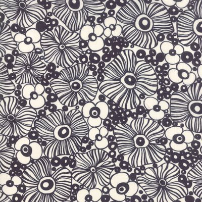 Botanica - RAYON 11842-15R in Black - Crystal Manning - Moda