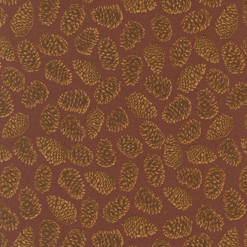 Autumn Forest - 14124-14 in Russet - Linn Warme - Moda