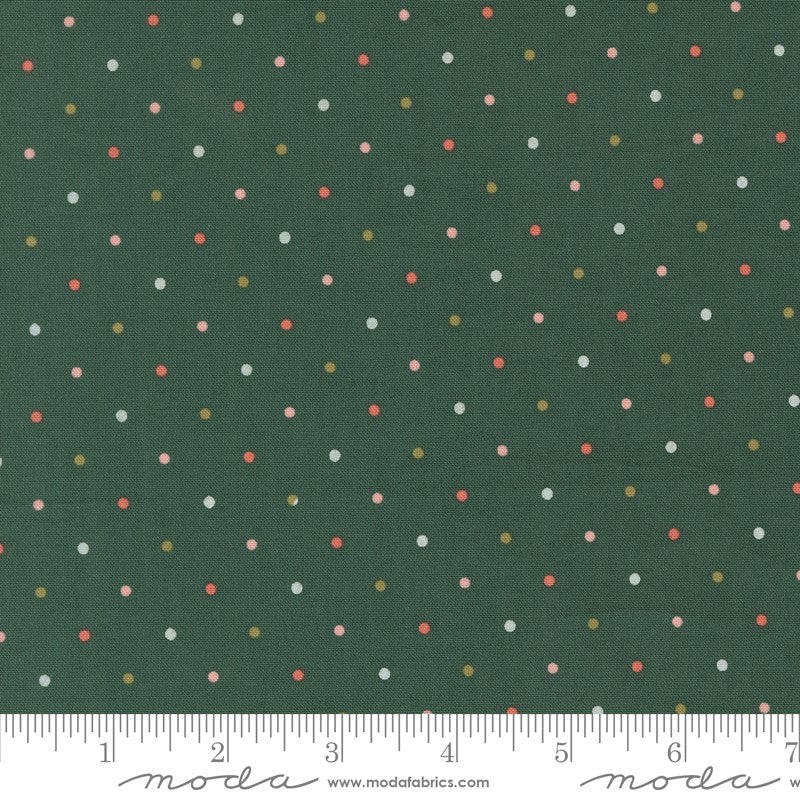 Garden Glam - Magic Dot in Teal - Lella Boutique - Moda (Pre-order: Dec 2026)