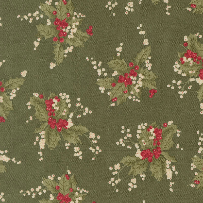 Candlelight Christmas - Holly 44421-15 - Moda