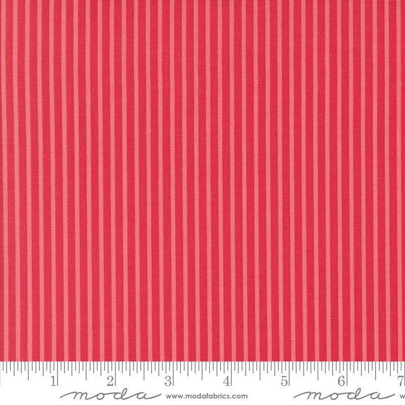 Summertime - Simple Stripe in Red - Camille Roskelley - Moda