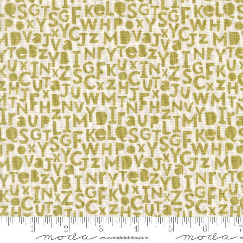 Bug Collector - Alphabet in Leaf - Sweetwater - Moda (Pre-order: Nov 2026)