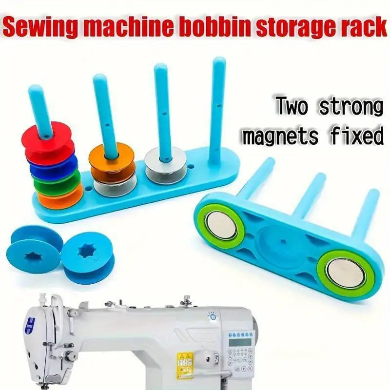 Magnetic Sewing Machine Bobbin Holder (Holds 24 L-Class bobbins)