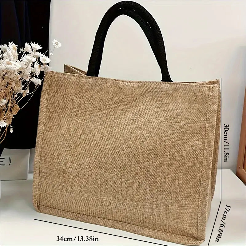 Sew n' Stash Tote Bag (With Inner Pocket) - Highland Cow