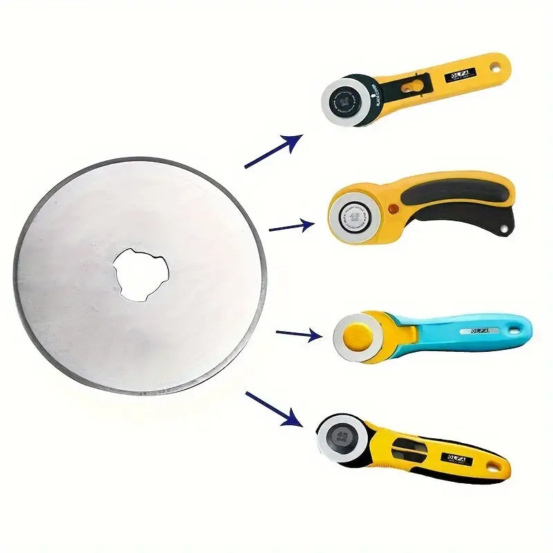 45mm Rotary Blade 10pc - Dinkydoo Fabrics