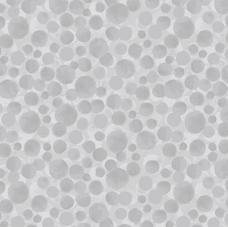 Bumbleberries - Silver METALLIC - Lewis & Irene