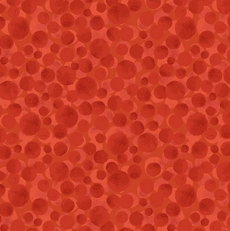 Bumbleberries - Autumnal Orange - Lewis & Irene