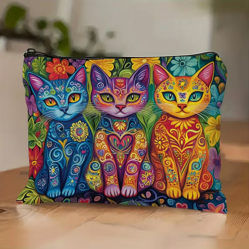 Sew n' Stash Bag - Boho Kitty