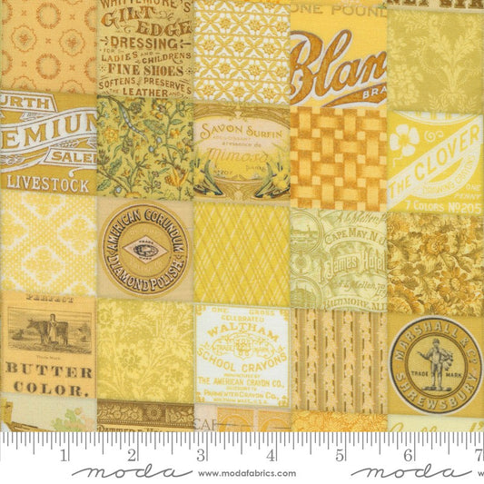 Curated in Color - Patchwork in Yellow - Cathe Holden - Moda (Pre-order: May 2024)