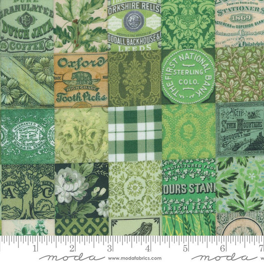 Curated in Color - Patchwork in Green - Cathe Holden - Moda (Pre-order: May 2024)