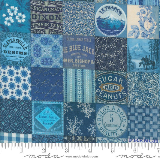 Curated in Color - Patchwork in Blue - Cathe Holden - Moda (Pre-order: May 2024)