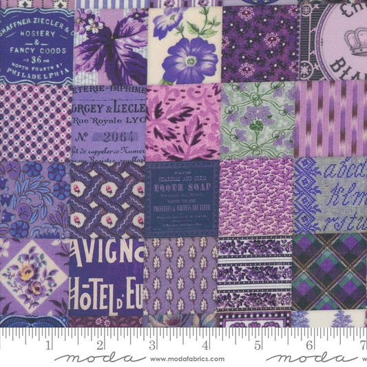 Curated in Color - Patchwork in Purple - Cathe Holden - Moda (Pre-order: May 2024)