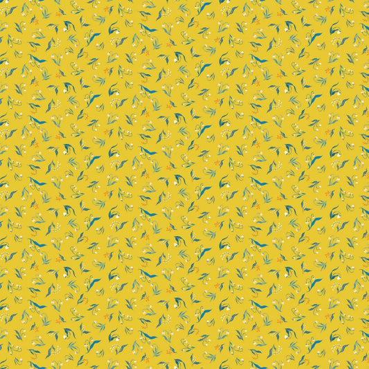 Alpine Bliss - Floral in Yellow - Jill Labieniec - FIGO