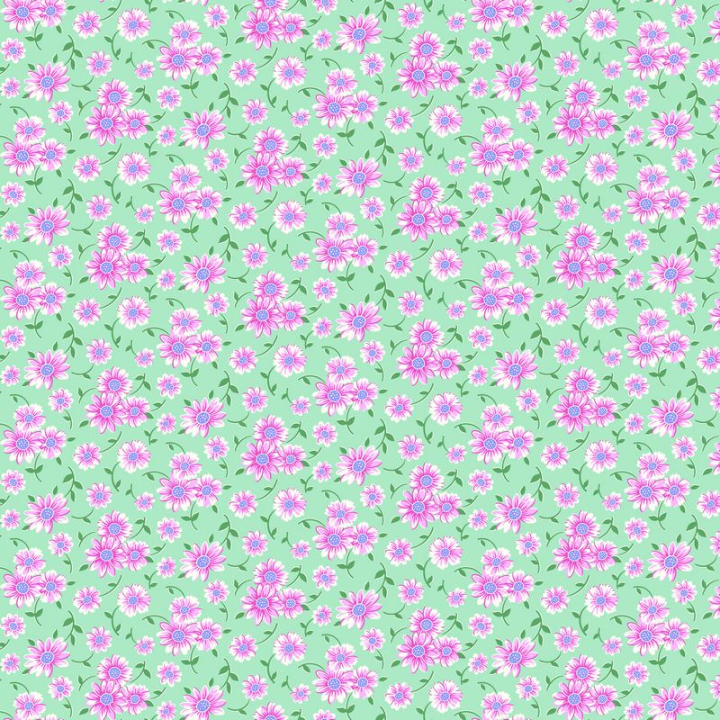 Full Bloom - Daisy in Sky - Heather Bailey - FIGO (Northcott)