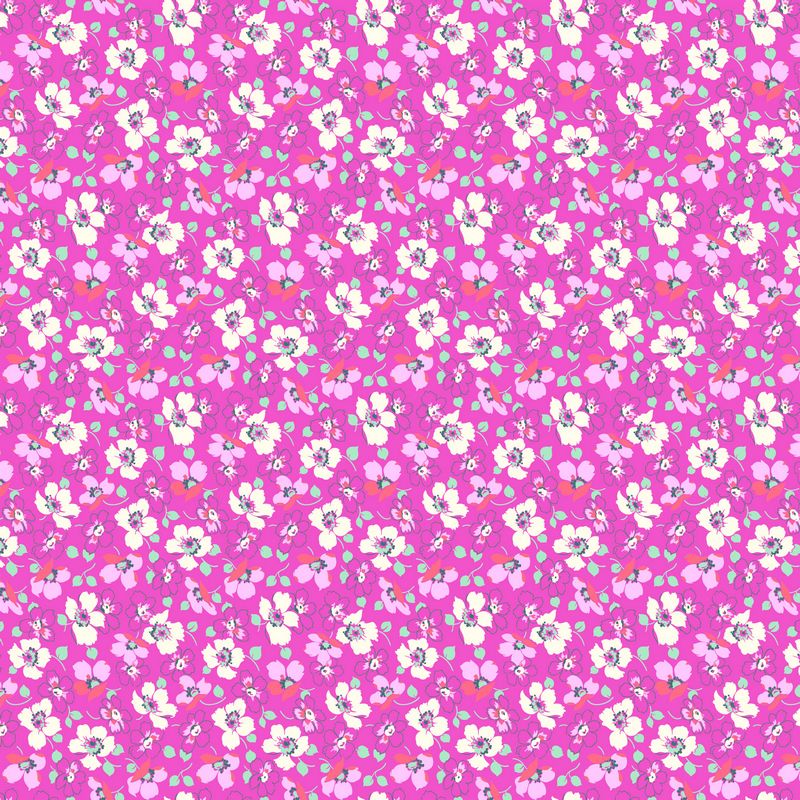 Full Bloom - Grace in Violet - Heather Bailey - FIGO (Northcott)