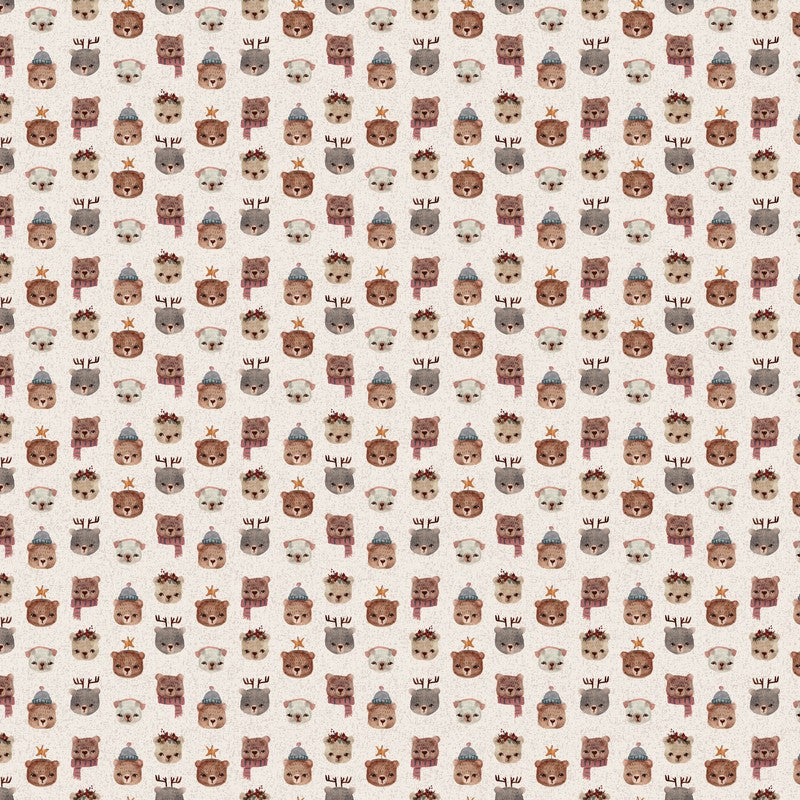 Cozy Cubs - Bears in Taupe - Bernadett Urbanovics - FIGO (Northcott)