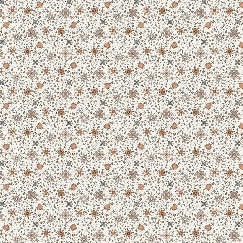 Cozy Cubs - Snowflakes in Cream - Bernadett Urbanovics - FIGO (Northcott)