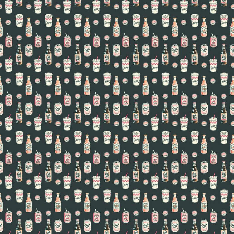 Oven Fresh - Soda in Charcoal - Eve Anderson - FIGO (Northcott)