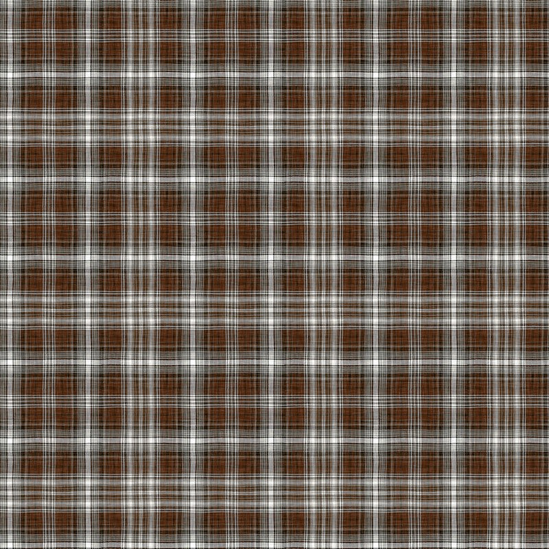 Saddle & Sky - Checks in Brown - FIGO Studio (Northcott) (Pre-order: Dec 2026)