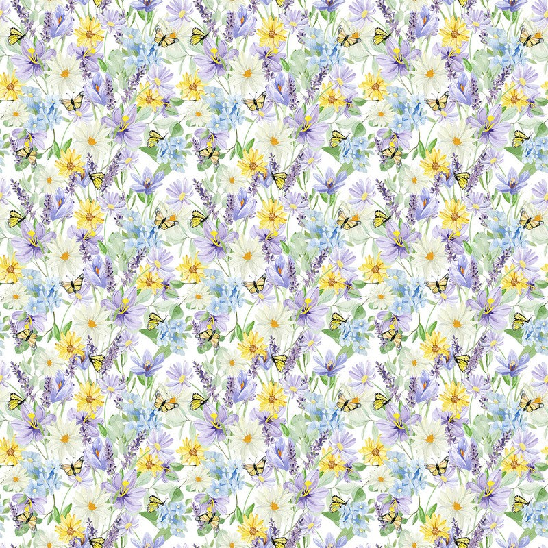 Sun Patch - Garden in Lilac - FIGO Studio (Northcott) (Pre-order: Jan 2027)