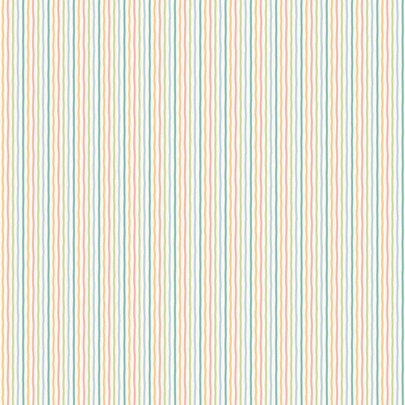 Small World - Stripes in Cream - Sarah Betz - FIGO (Northcott) (Pre-order: Apr 2027)