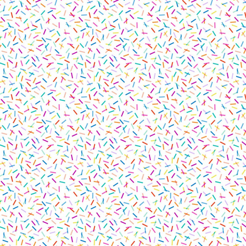 Dovetail - Confetti in White Multi - Ghazal Razavi - FIGO (Northcott)