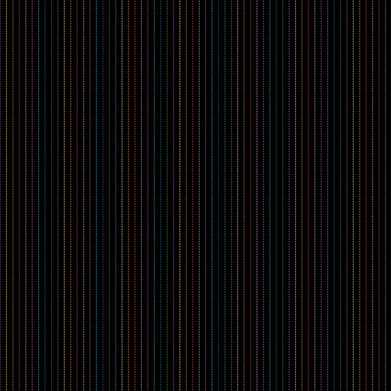 Dusk - Stripe in Black Multi - Ghazal Razavi - FIGO (Northcott)