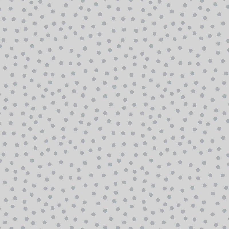 Dewfall - Large Dots in Grey Pigment - Ghazal Razavi - FIGO (Northcott)