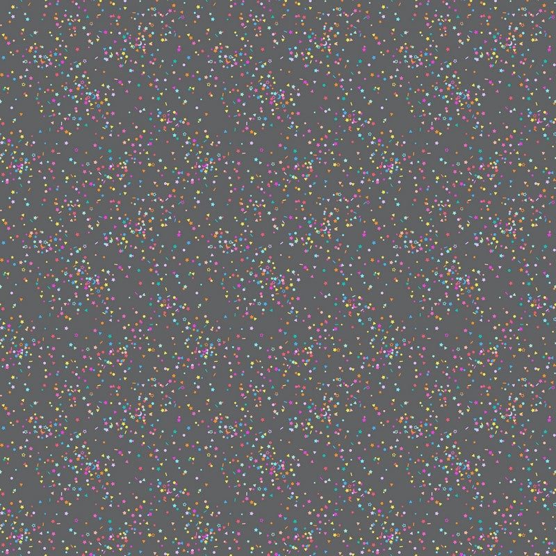 Dewfall - Sprinkles in Grey Multi - Ghazal Razavi - FIGO (Northcott)