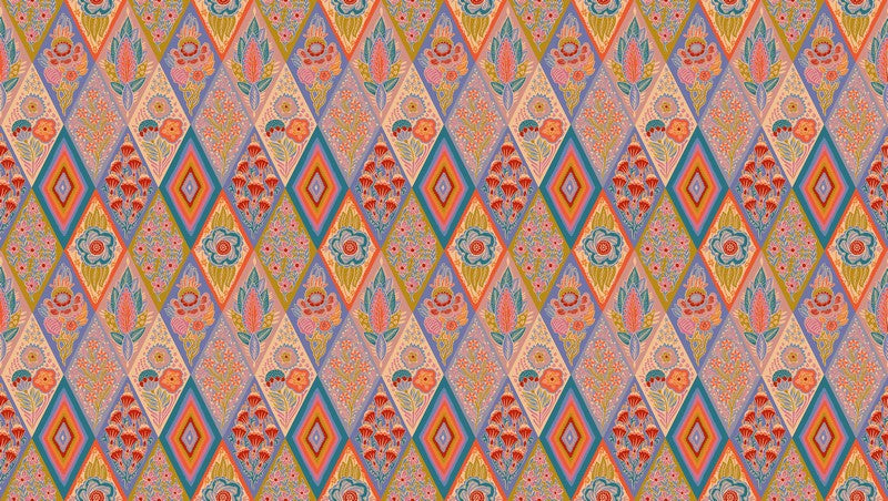 Shooting Star - Socialite in Periwinkle - Anna Maria Textiles (Northcott)