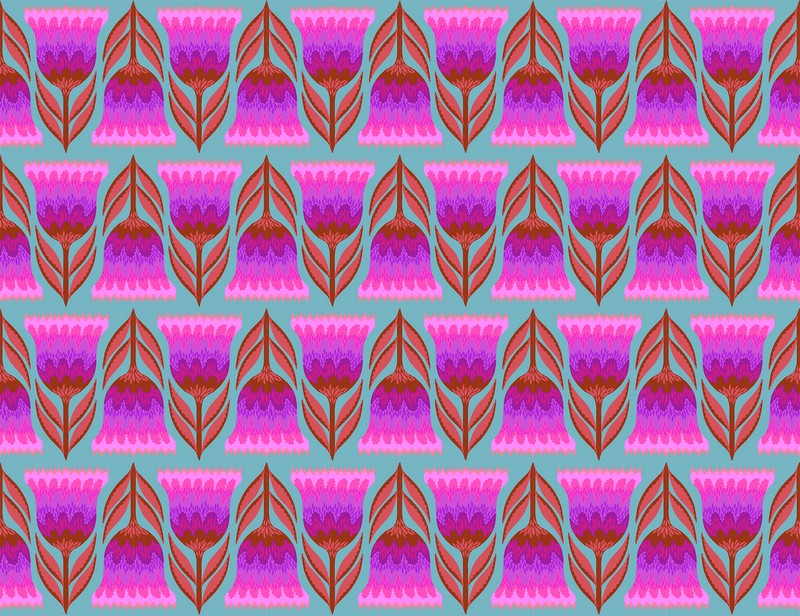 Jumpstart - Celosia in Amber - Anna Maria Textiles (Northcott) (Pre-order: Nov 2025)