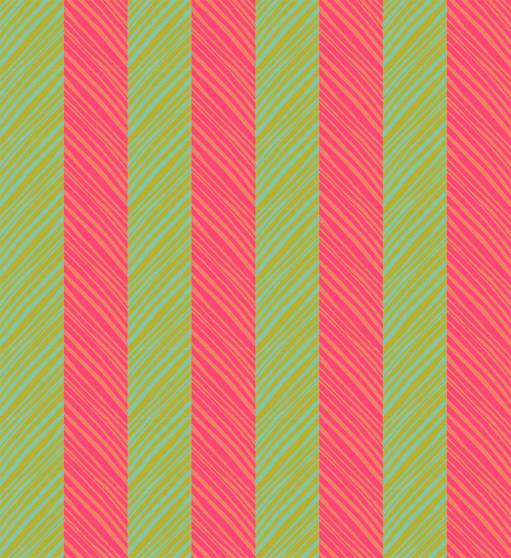 Perennial Borders - Tipsy in Guava - Anna Maria Textiles (Northcott)
