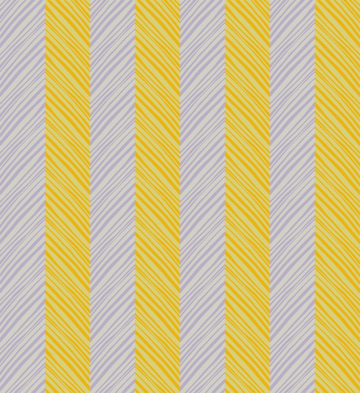 Perennial Borders - Tipsy in Sunlight - Anna Maria Textiles (Northcott)