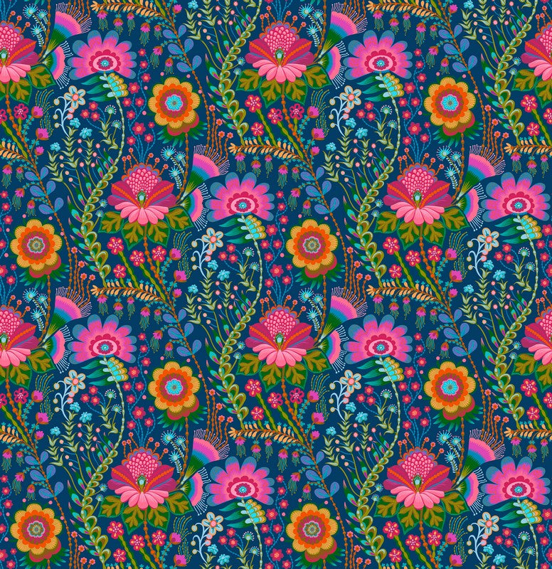 Sunseekers - Seeking in Prussian - Anna Maria Textiles (Northcott) (Pre-order: Feb 2027)