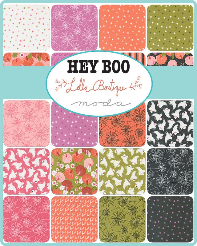 Hey Boo - Charm Pack - Lella Boutique - Moda (Pre-order: May 2024)