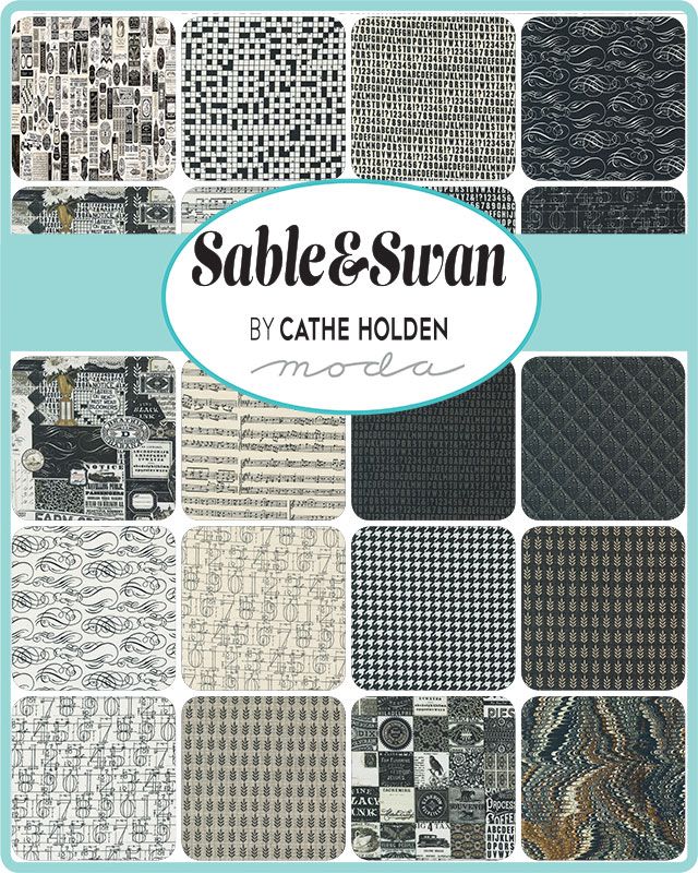 Sable & Swan - Charm Pack - Cathe Holden - Moda (Pre-order Aug 2024)