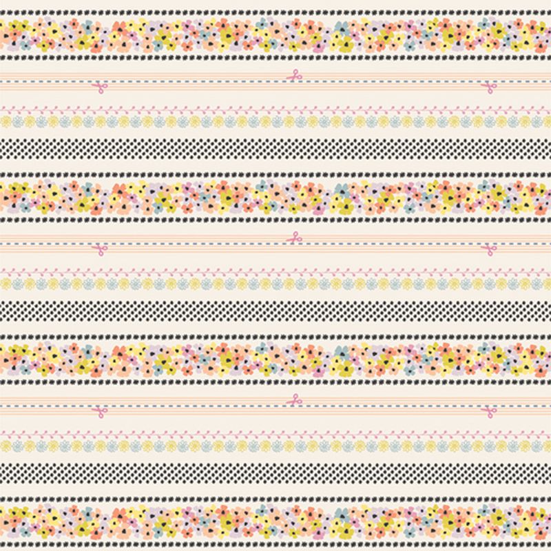 2.5" Edition BINDING STRIPS - Floriculture Bound Spring - Art Gallery Fabrics