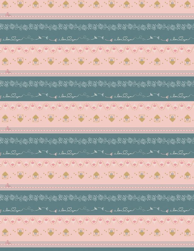 2.5" Edition BINDING STRIPS - Love Letters - Love Bound - Art Gallery Fabrics