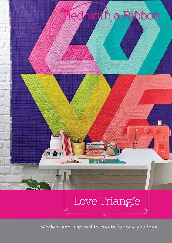Love Triangle Quilt Pattern - Creative Abundance (Pre-order: Mar 2026)