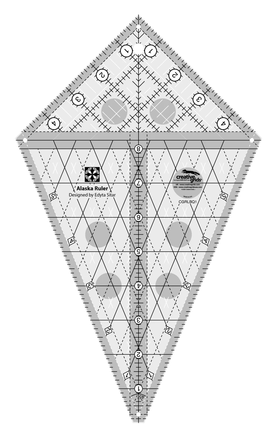Creative Grids - Alaska Quilt Ruler