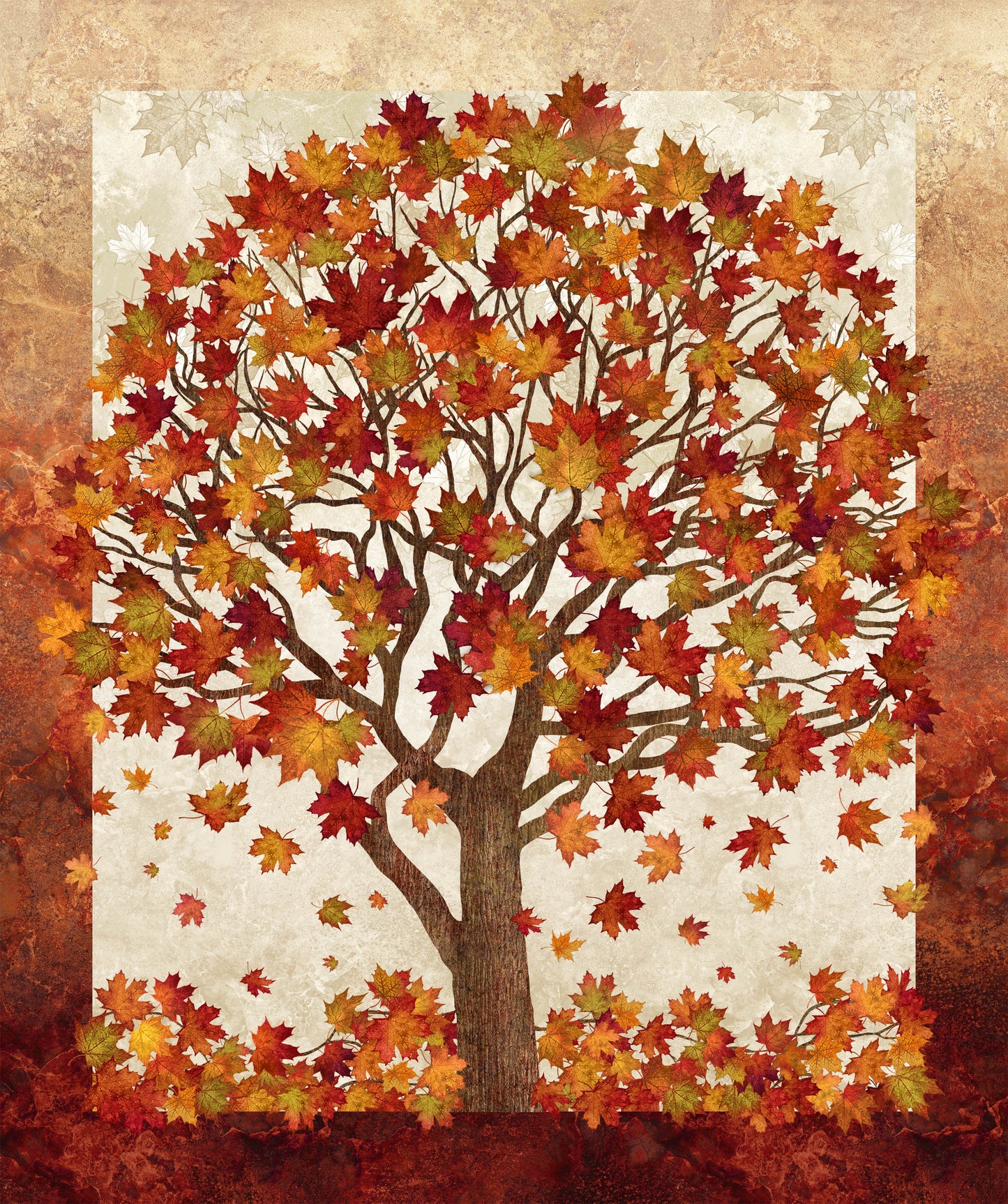 Oh Canada 13 - Canada Tree Panel - Deborah Edwards - Northcott