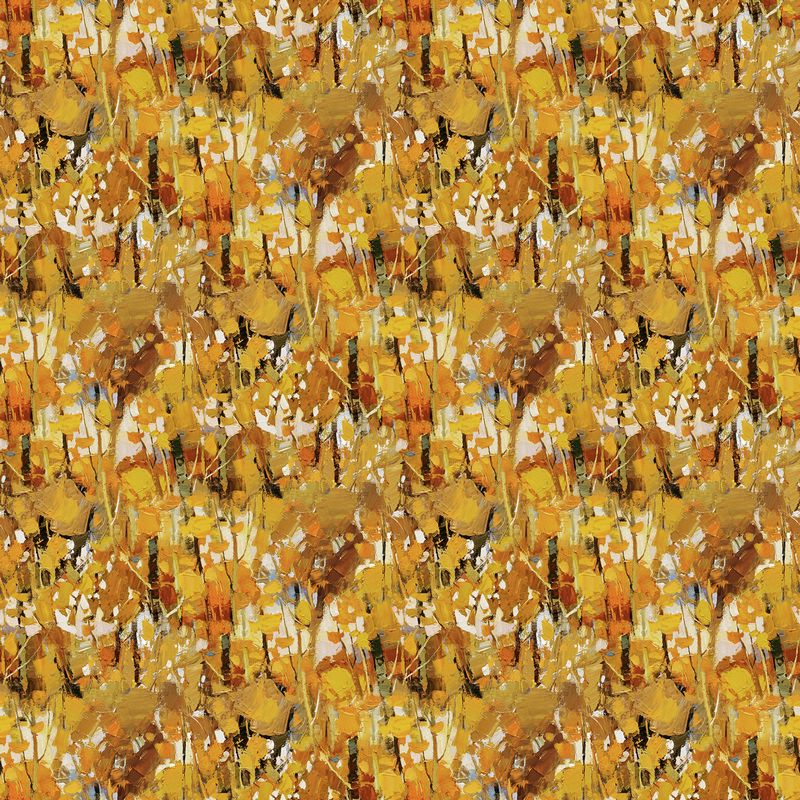 First Snow - Ochre Trees in Ochre Multi - Iosif Derecichei - Northcott